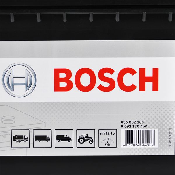 Автомобільний акумулятор BOSCH (T30 450) (D4) 135Ah 1000A L+ 566125885332 фото