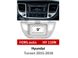 Переходная рамка FORS.auto HY 110N для Hyundai Tucson (9 inch, LHD, silver) 2015-2018 11841 фото 1