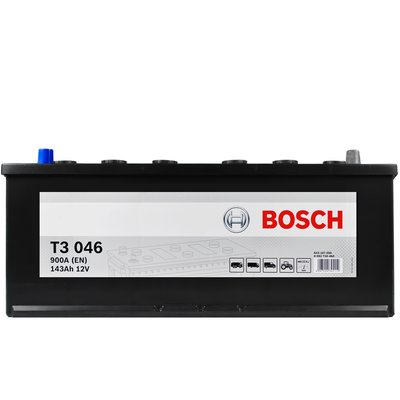 Автомобільний акумулятор BOSCH (T30 460) (D4) 143Ah 900A L+ 566125885356 фото