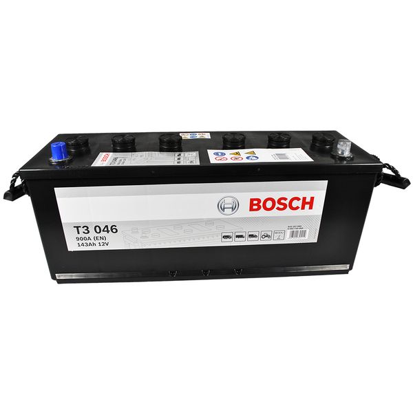 Автомобильный аккумулятор BOSCH (T30 460) (D4) 143Ah 900A L+ 566125885356 фото
