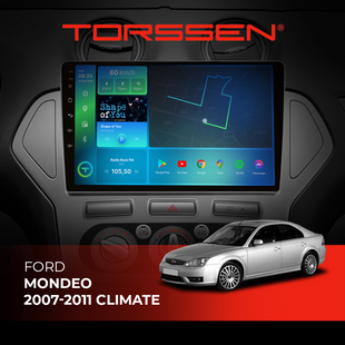 Штатна магнітола Torssen Ford Mondeo 07-11 climate F108256 4G Carplay DSP 202307407 фото