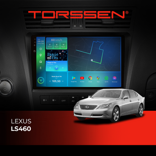 Штатна магнітола Torssen 2K Lexus LS460 FL10 4+64Gb 4G Carplay DSP 202305796 фото