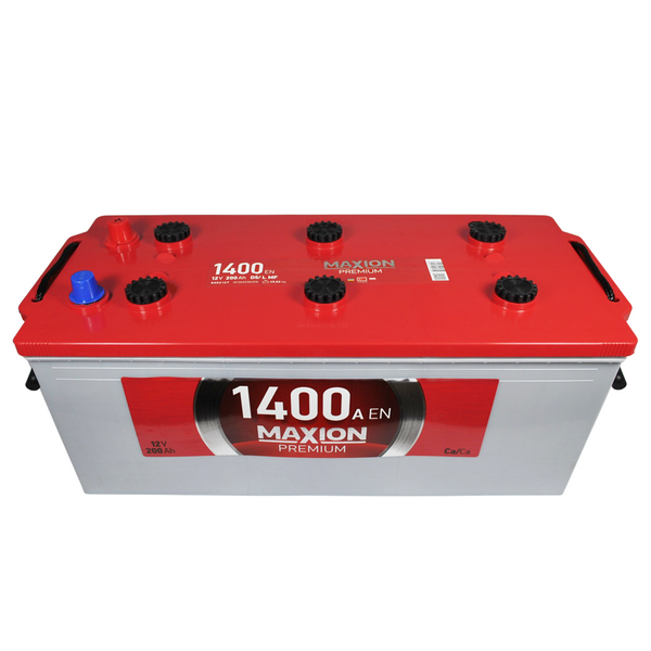 Автомобільний акумулятор MAXION Premium 200Аh 1400A L+ (лівий +) TR D5 564958892612 фото