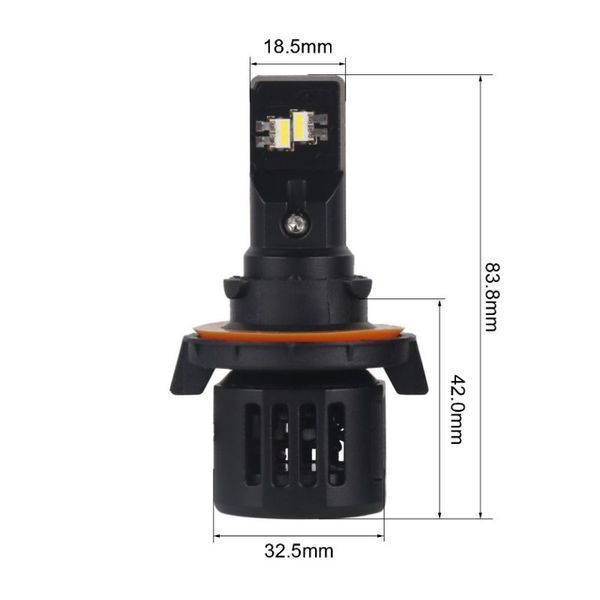 Автомобільні LED лампи H13 Carlamp Day Light Gen 2 Led автолампи 5800K 7500 Lm (DLG2H13) 215221 фото