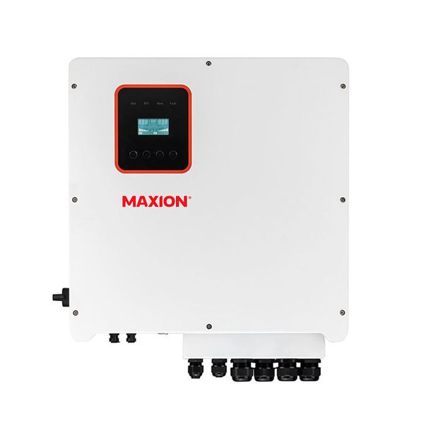 Гібридний безшумний інвертор MAXION MXIN-R12KH3 (48V, 12000W) з чистою синусоідою 1022470 фото