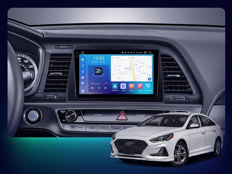 Штатна магнітола FORS.auto FS 4 PRO для Hyundai Sonata (4+64Gb, 9&quot\;) 2017-2019 FS-4092 фото