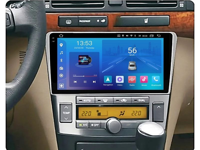 Штатна магнітола FORS.auto FS 2 ULTRA для Toyota Avensis (2+32Gb, 9&quot\;, silver) 2002-2008 FS-0352 фото