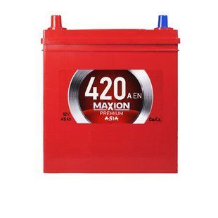 Автомобільний акумулятор MAXION Premium Asia 45Ah 420A L+ (лівий +) NS40 564958892581 фото