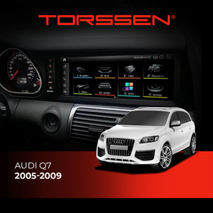 Штатна магнітола Torssen Audi Q7 10.25'' 8/256 4G Carplay 2005-2009 +360 black 202305147 фото