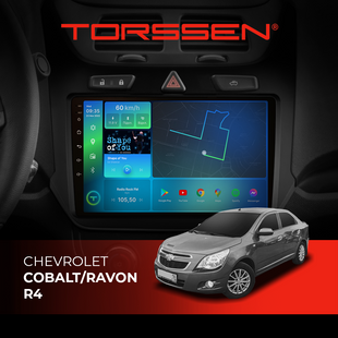 Штатна магнітола Torssen Chevrolet Cobalt/Ravon R4 F9432 4G Carplay DSP 202303625 фото