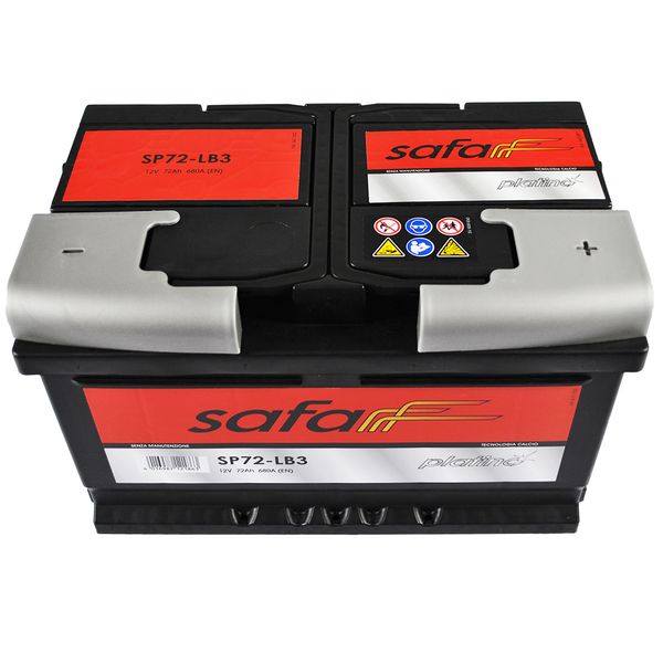 Автомобильный аккумулятор SAFA Platino (L3) 72Ah 680A R+ (572 409 068) 566125885266 фото