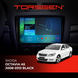 Штатна магнітола Torssen 2K DTS Skoda Octavia A5 08-13 black F10432 4G Carplay DSP 202308488 фото 1