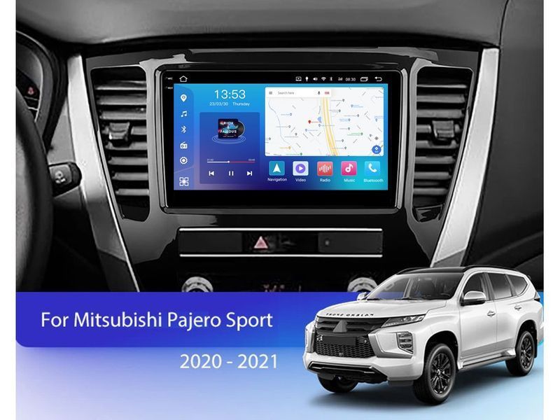 Штатна магнітола FORS.auto FS 4 PRO для Mitsubishi Pajero Sport/L200 (4+64Gb, 10&quot\;) 2020-2021 FS-4399 фото