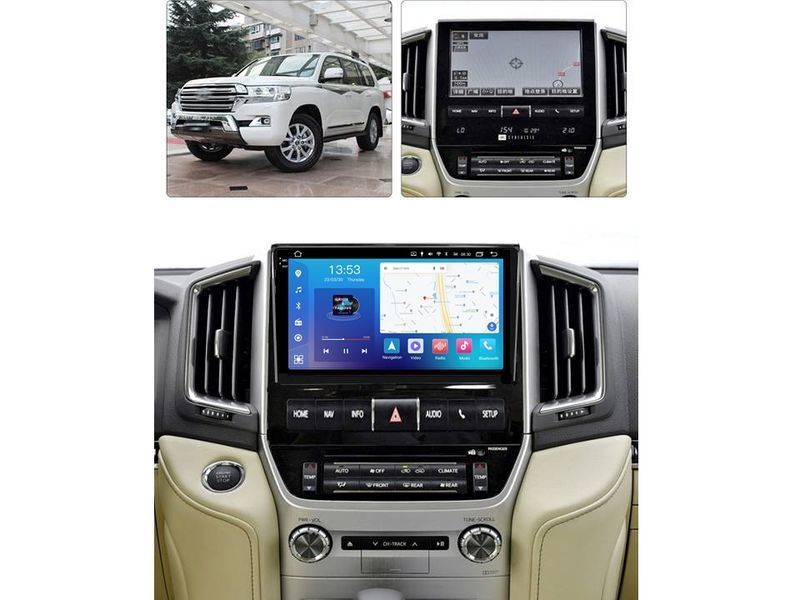 Штатна магнітола FORS.auto FS 2 PRO для Toyota Land Cruiser 200 (2+32Gb, 9&quot\;) 2016-2019 FS-2019 фото