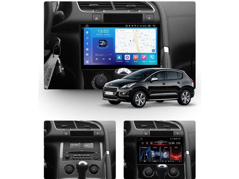 Штатна магнітола FORS.auto FS 4 MAX для Peugeot 3008/5008 (4+32Gb, 9&quot\;) 2009-2016 FS-5072 фото
