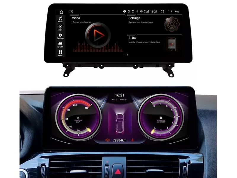 Штатна магнітола FORS.auto для BMW X3/X4 EVO (4+64Gb, 12.3&quot\;) 2013-2017 4093-FB фото