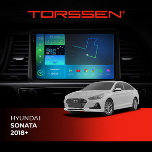 Штатна магнітола Torssen 2K Hyundai Sonata 18+ F9432 4G Carplay DSP 202303199 фото