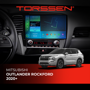 Штатна магнітола Torssen 2K DTS Mitsubishi Outlander Rockford 20+ F10432 4G Carplay DSP 202308394 фото