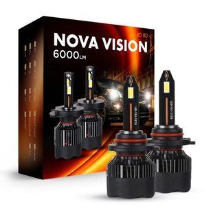 Автомобільні LED лампи HB3[9005] Carlamp Nova Vision Led автолампи 6500 K 6000 Lm (NoVHB3) 215231 фото