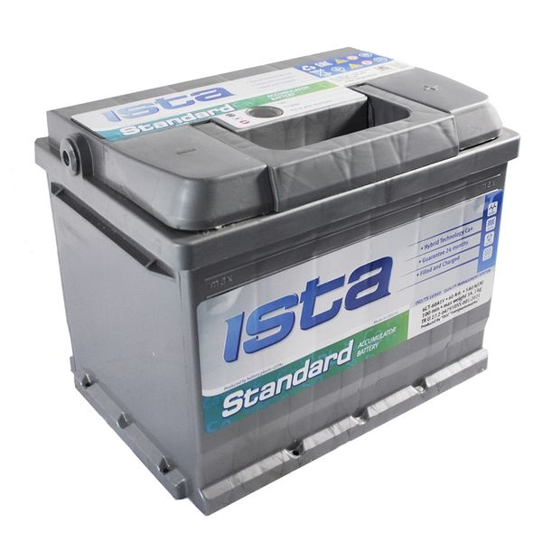 Автомобильный аккумулятор ISTA Standard 60Аh 540А R+ (правый +) L2 564958893740 фото