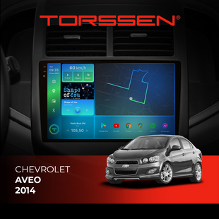 Штатна магнітола Torssen 2K Chevrolet Aveo 14- FL9 4+64Gb 4G Carplay DSP 202305544 фото