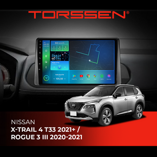 Штатна магнітола Torssen Nissan X-Trail 4 T33 2021+ / Rogue 3 III (2020-2021) F106128 4G Carplay 202271070 фото