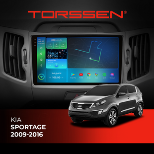 Штатна магнітола Torssen 2K Kia Sportage 2009-2016 F9432 4G Carplay DSP 202303281 фото