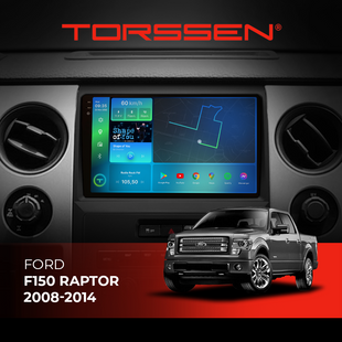 Штатна магнітола Torssen 2K DTS Ford F150 Raptor 08-14 F9432 4G Carplay DSP 202308029 фото