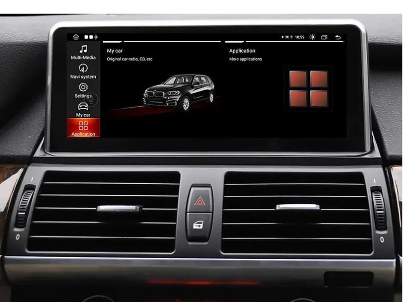 Штатна магнітола FORS.auto для BMW X5/X6 NBT (4+32Gb, 12.3&quot\;) 2013-2016 4096-FB фото