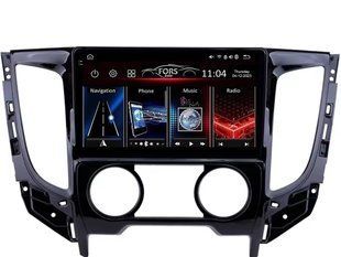 Штатна магнітола FORS.auto FS 2 PRO для Mitsubishi Triton/L200 (2+32Gb, 9&quot\;, Manual AC, UV black) 2015-2019 FS-2243 фото