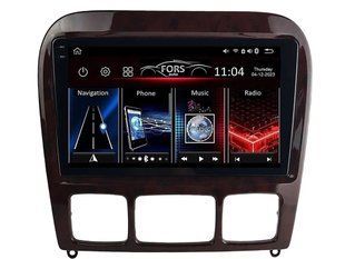 Штатна магнітола FORS.auto FS 4 MAX Qled для Mercedes-Benz S-Class W220-коричневий (4+32Gb, 9&quot\;) 1998-2005 FS-8401 фото