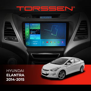 Штатна магнітола Torssen Hyundai Elantra 2014-2015 NF9 Carplay 202270706 фото