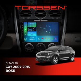 Штатная магнитола Torssen Mazda CX7 07-15 Bose F98256 4G Carplay 202307640 фото