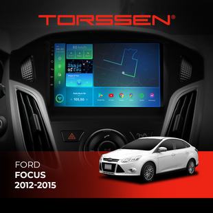 Штатна магнітола Torssen Ford Focus 12-15 F9432 4G Carplay DSP 202303680 фото