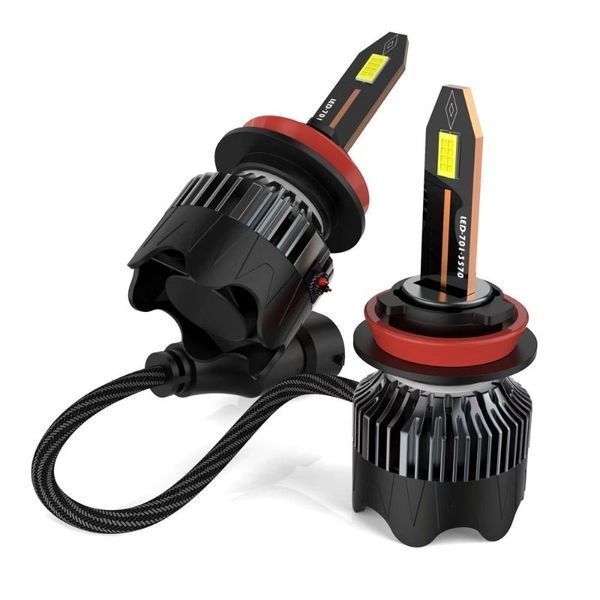 Автомобільні LED лампи H11 для авто Carlamp Nova Vision Led автолампи 6500 K 6000 Lm (NoVH11) 105118 фото