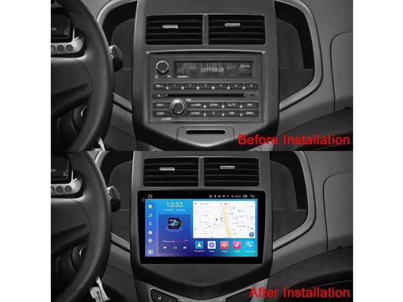 Штатна магнітола FORS.auto FS 4 PRO для Chevrolet Aveo (4+64Gb, 9&quot\;) 2011-2015 FS-4117 фото