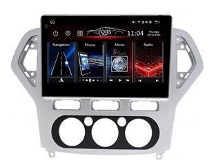 Штатна магнітола FORS.auto FS 4 MAX для Ford Mondeo (4+32Gb, 10&quot\;, silver) 2006-2011 FS-5024 фото