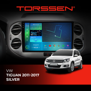 Штатна магнітола Torssen VW Tiguan 11-17 silver F10432 4G Carplay DSP 202309031 фото