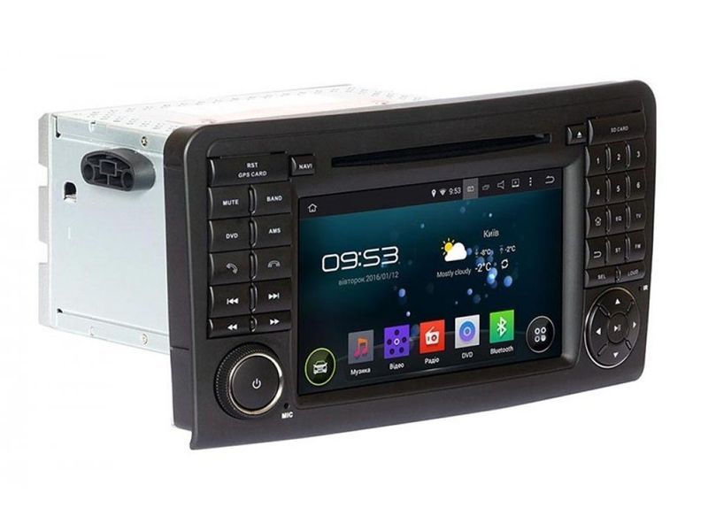 Штатна магнітола FORS.auto M200 для Mercedes-Benz ML-Class (7&quot\;, 2+32Gb, CarPlay) 2005-2012 FS-ML-M200 фото