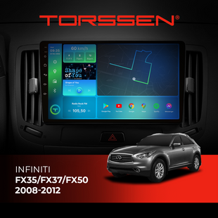 Штатна магнітола Torssen Infiniti FX35/FX37/FX50 2008-2012 F96128 4G Carplay DSP 202271599 фото