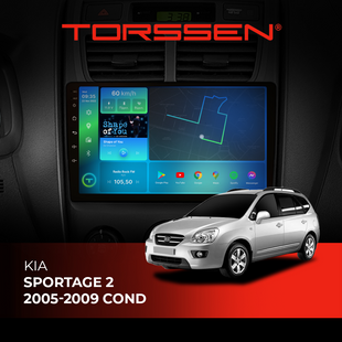 Штатна магнітола Torssen Kia Sportage 2 05-09 conditioneer FL9 4+64Gb 4G Carplay DSP 202306364 фото