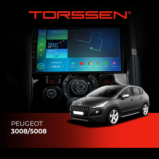Штатна магнітола Torssen Peugeot 3008/5008 NF9 Carplay 202270831 фото