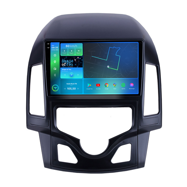 Штатна магнітола Torssen 2K DTS Hyundai i30 2007-2012 climate F9432 4G Carplay DSP 202308236 фото