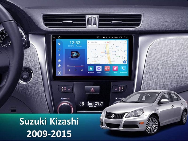 Штатна магнітола FORS.auto FS 6 MAX для Suzuki Kizashi (6+128Gb, 9&quot\;) 2009-2015 FS-6427 фото