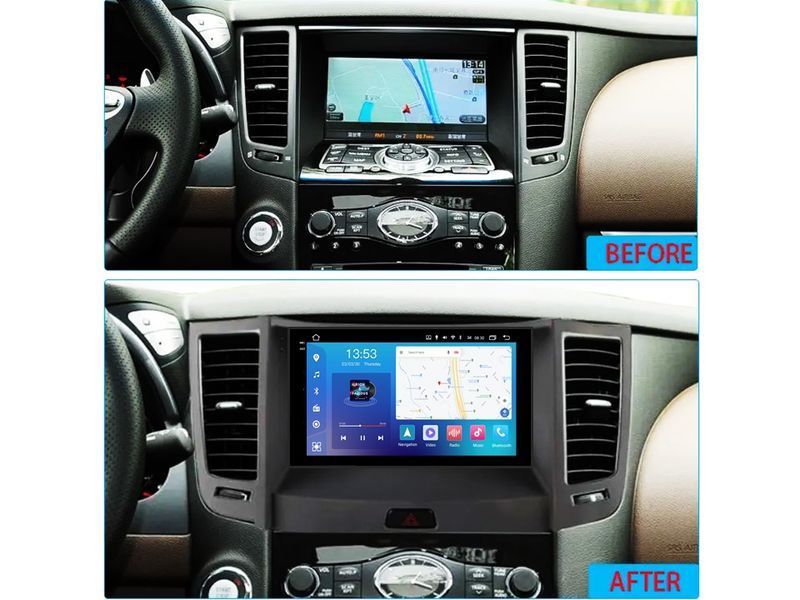 Штатна магнітола FORS.auto FS 4 MAX для Infiniti FX35/FX37 (4+32Gb, 9&quot\;) 2013+ FS-5302 фото
