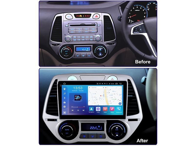 Штатна магнітола FORS.auto FS 2 PRO для Hyundai I20 (2+32Gb, 9&quot\;) 2008-2012 FS-2195 фото