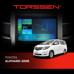 Штатна магнітола Torssen 2K DTS Toyota Alphard 2008 F9432 4G Carplay DSP 202308526 фото