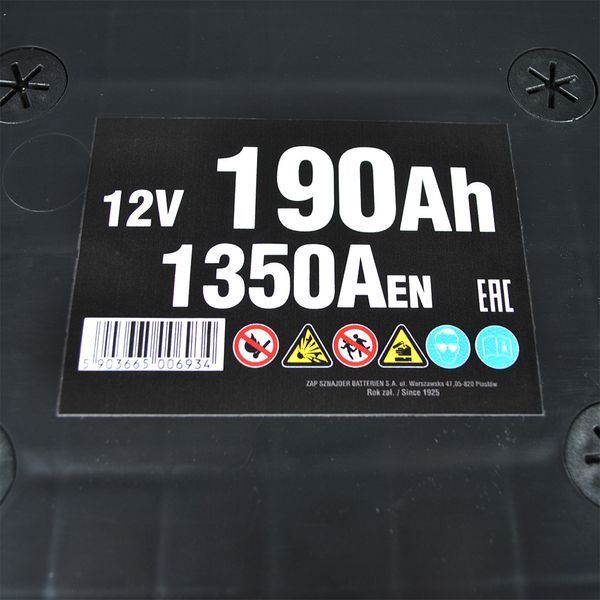 Автомобильный аккумулятор RED HORSE (690 13) (D5) 190Ah 1350A L+ 566125885391 фото
