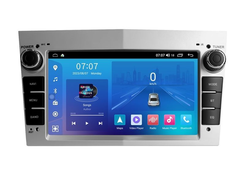 Штатна магнітола FORS.auto 2 ULTRA-OP-S Opel Astra/Vectra/Zafira/Corsa (7&quot\;, 2+32Gb, Silver) 1998-2009 2 ULTRA-OP-S фото