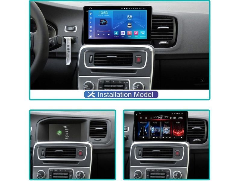 Штатна магнітола FORS.auto FS 2 ULTRA для Volvo S60 (2+32Gb, 9&quot\;) 2014-2018 FS-1674 фото